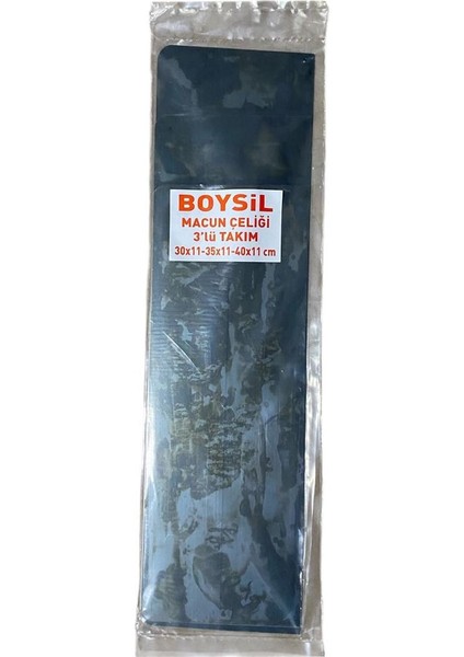 Macun Çeliği 3 Lü Takım 30*11-35*11-40*11CM