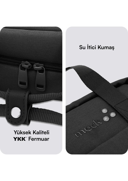 MCE-1521 15.6" Nova Eco Notebook Sırt Çantası Siyah