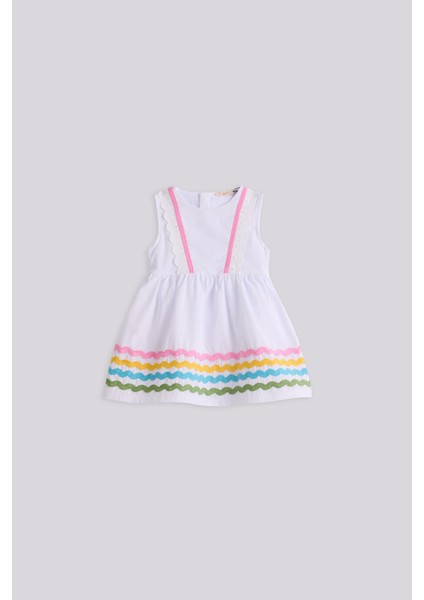 Bg Store Kız Bebek Beyaz Elbise