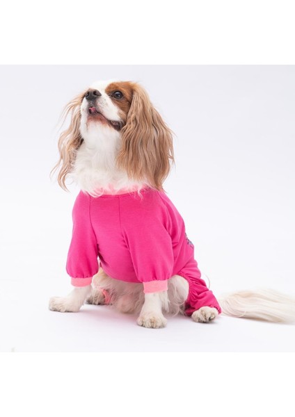 Donut Worry Kedi Köpek Pijaması - Kedi Köpek Tulumu - Kedi Köpek Kıyafeti