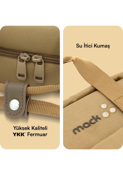 MCE-1523 15.6" Nova Eco Notebook Sırt Çantası Camel