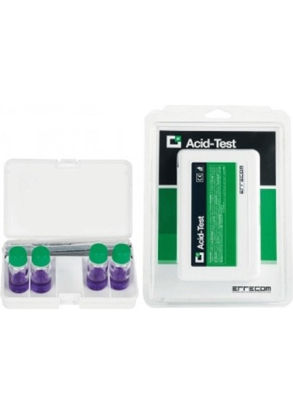 RK1349 Asit Test Kiti 4'lü Set - Polyester ve Mineral Için
