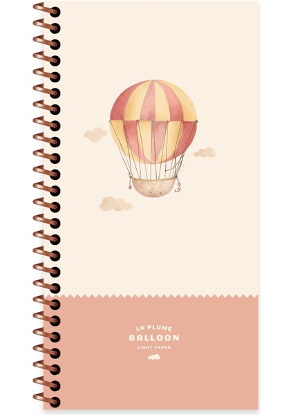 Keskin 10*19 80 Yp.çiz.spr.sert Kap.la Plume Balloon Defter Turuncu