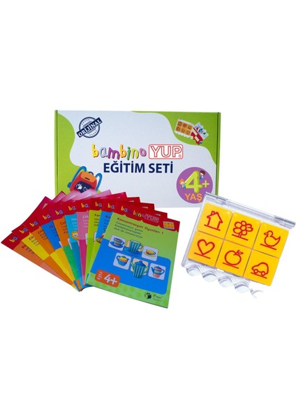 YENİ Bambino yup 4+seti 10 Kitapçık+Kontrol Kutusu