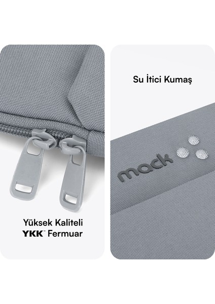 MCE-1502 14.1" Nova Eco Notebook Sleeve Gri