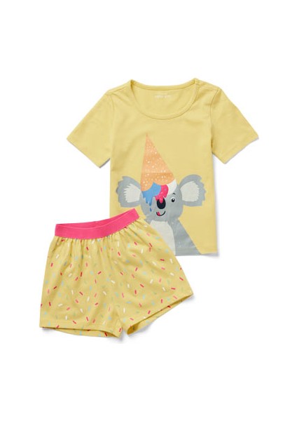 Çocuk Şortlu Pijama Takımı, Koala