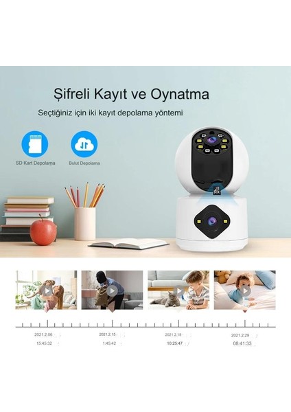 Yoosee Çift Kameralı Wifi Kamera