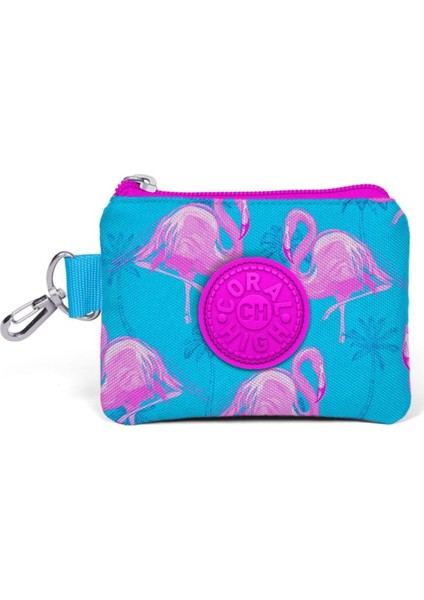 Kids Flamingo Desenli Bozuk Para Çantası - Pembe / Mavi - Kız Çocuk21751