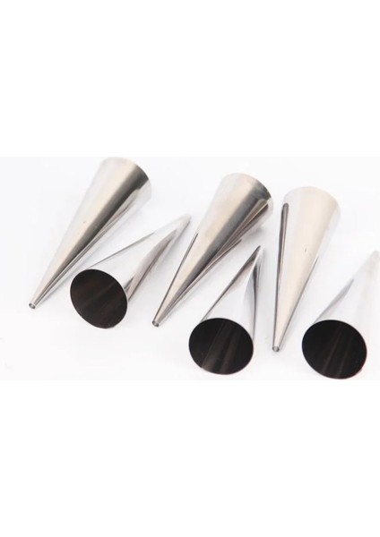 6'lı Korne Kalıbı Paslanmaz Çelik