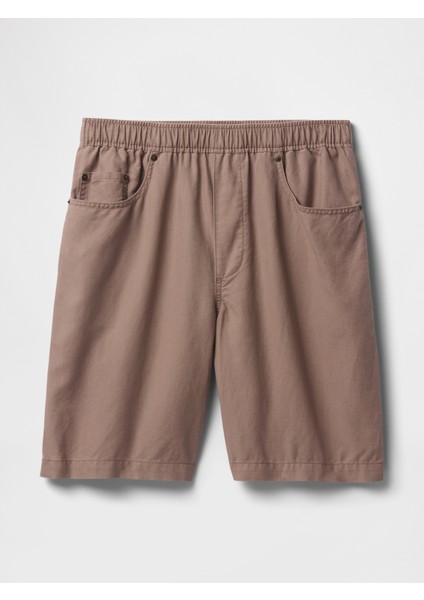 Erkek Kahverengi Keten Şort fiyatları