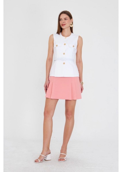 Kadın Bisiklet Yaka Kolsuz Yelek fiyatları