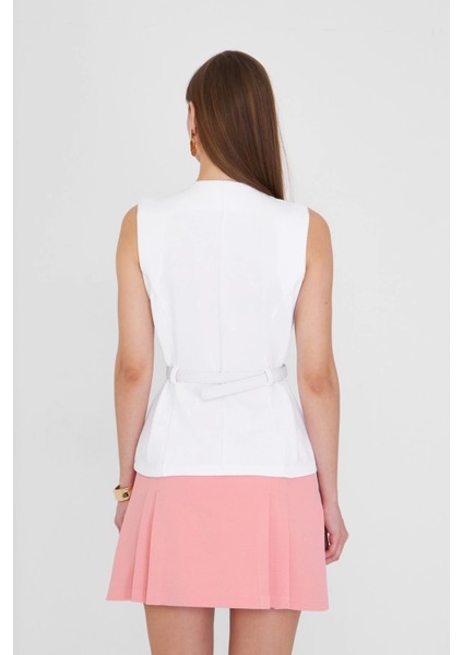 Kadın Bisiklet Yaka Kolsuz Yelek fırsatları