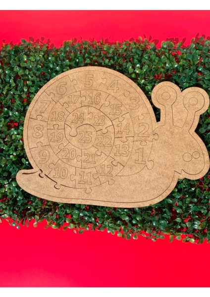 Boyanabilir Salyangoz Puzzle|39*30 CM|EO6003