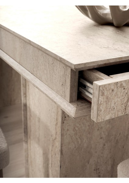 Traverten Mdf Masa modelleri