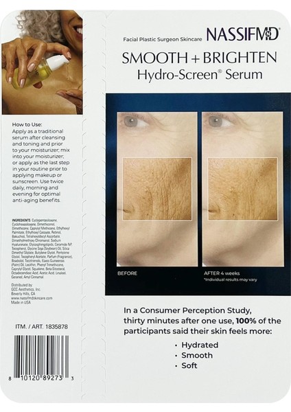 Hydro-Screen Nemlendirici Yüz Serumu Set 60ML + 5ml
