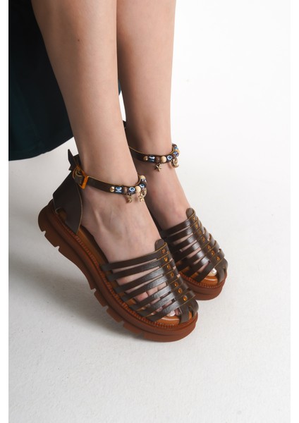 Günlük Kadın Deri Sandalet fiyatları