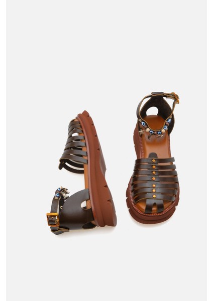 Günlük Kadın Deri Sandalet fırsatları