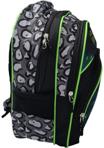 Black Panter Çanta + Beslenme - Kara Panter Okul Çantası Erkek Çanta Çocuk Sırt Çantası Bp4 modelleri