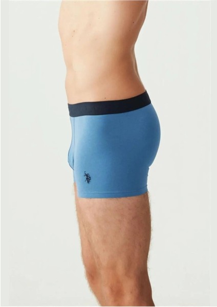 Erkek, Lisanslı, Uspa, Renkli, 3'lü Boxer