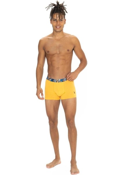 Erkek, Lisanslı, Uspa, New Collection, Comfort, % 95 Pamuk, % 5 Elastan 3'lü Boxer Set ( Kutulu) fiyatları