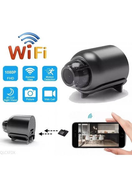 X5 Mini Wifi Kamera 1080P Net Görüntü
