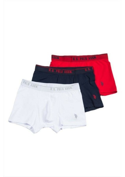 Us Polo Assn U.s. Polo Assn 80097 Erkek Boxer 3'lü Paket