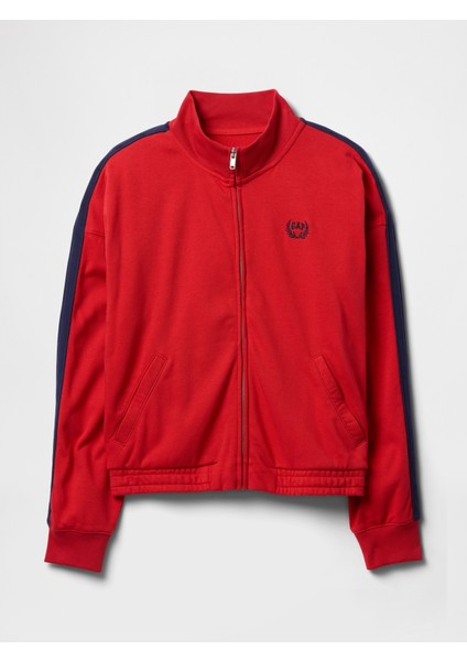 Kadın Kırmızı Gap Logo Vintage Soft Havlu Kumaş Sweatshirt fiyatları