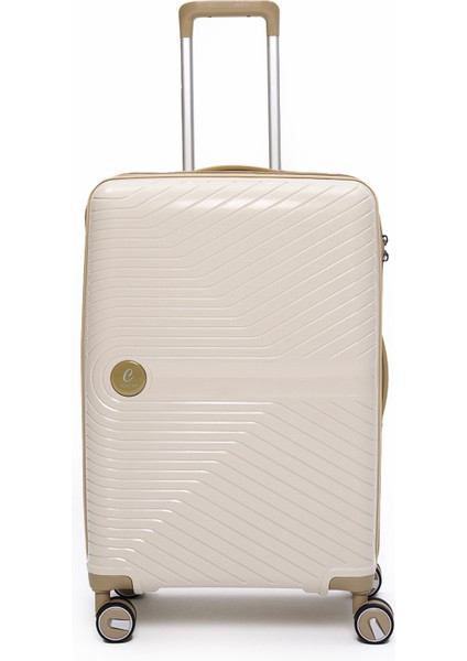 4’lü Valiz Seti Elatae Exclusive Pro Polipropilen Kırılmaz Büyük - Orta - Kabin Boy ve Makyaj 5239 modelleri