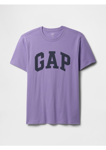 Erkek Mor Everyday Soft Gap Logo T-Shirt