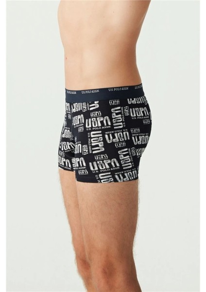 Erkek, Lisanslı, Uspa, Asorti, 3'lü Boxer