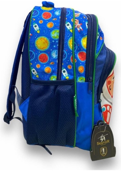 Space Mavi Okul Çantası Snılk22-05e modelleri