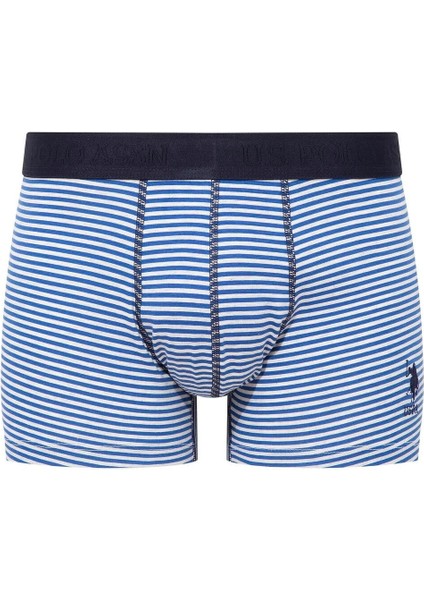 Erkek Saks-Lacivert-Baskılı 3 Lü Boxer modelleri