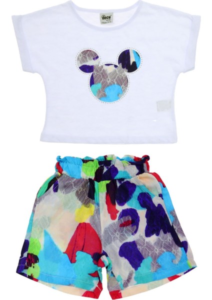 Kız Çocuk Takım Şortlu