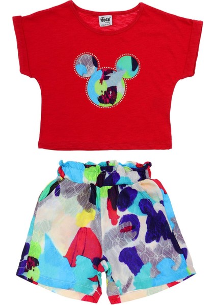 Kız Çocuk Takım Şortlu