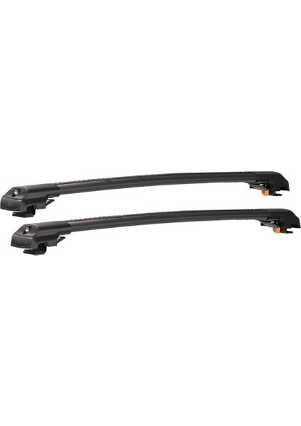 Jeep Grand Cherokee WJ (1999-2005) için Araca Özel Kilitlenebilir Ara Atkı / Portbagaj Taşıma Barları 2 Adet Set (Siyah)