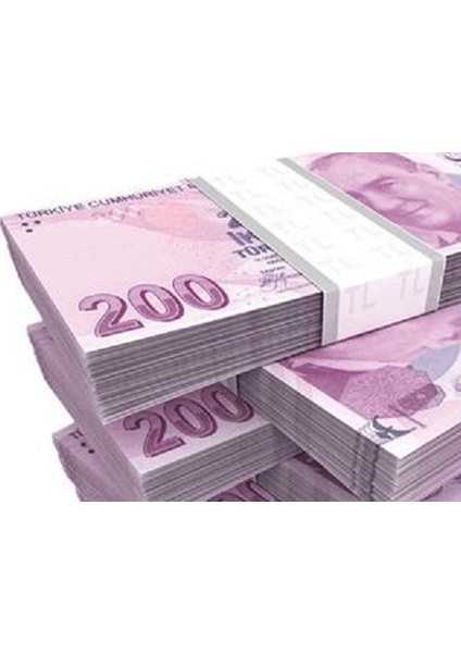 Şaka Için 100 Adet 200 Tl