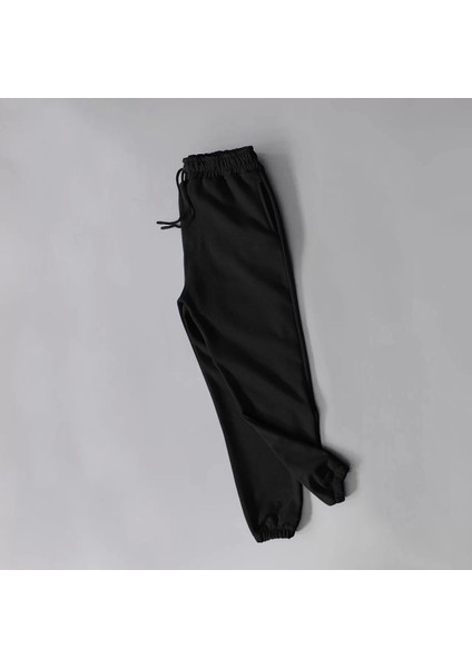Unisex Basic Eşofman Altı - Siyah