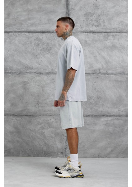Gri Basic Oversize Tshirt indirimleri