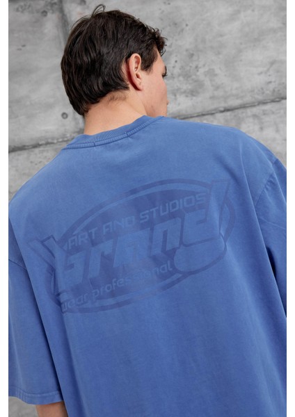 Mavi Brand Yazılı Yıkamalı Oversize Tshirt modelleri