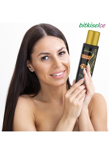 Argan Şampuan - Kuru Ve Yıpranmış Saçlar için Onarıcı Argan Yağlı Saç Bakım Şampuanı 400 ML
