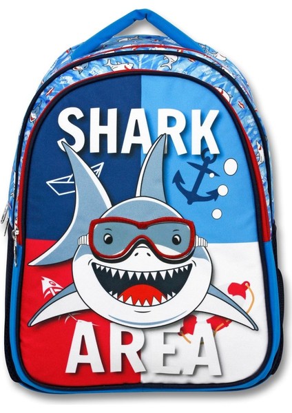 -Ümit Çanta Köpek Balığı Shark Area Okul Çantası Beslenme Ve Kalem Çantası Seti fiyatları