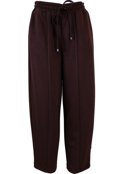 5554 Sentez Önden Parçalı Havuç Bambu Pantolon