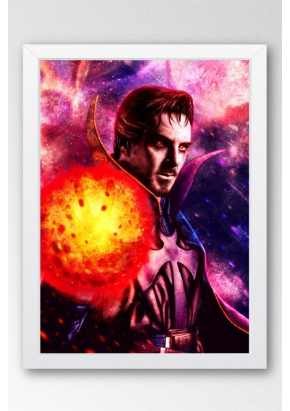 Doctor Strange Çerçeveli Tablo - Marvel Film Afişi Poster Tablo