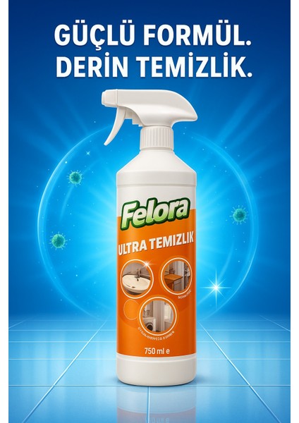 Fayans ve Yüzey Ultra Temizlik 750 ml