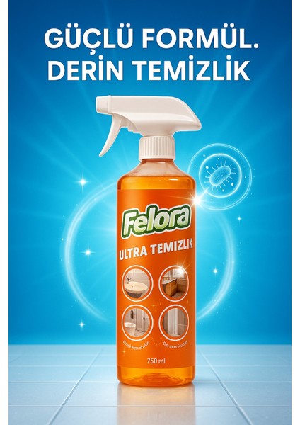 Fayans ve Yüzey Ultra Temizlik 750 ml