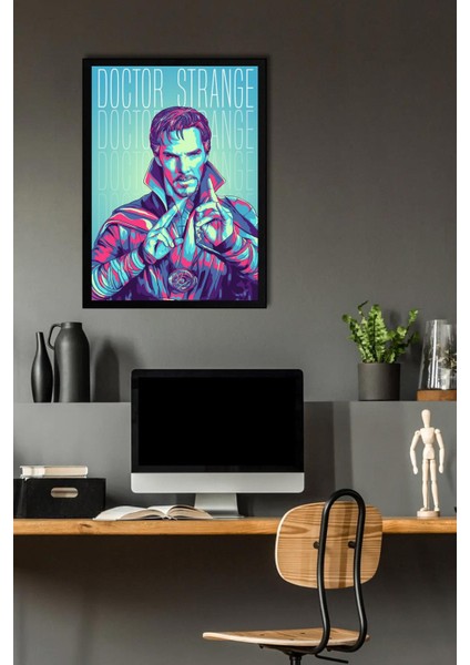 Doctor Strange Çerçeveli Tablo - Marvel Film Afişi Poster Tablo fiyatları