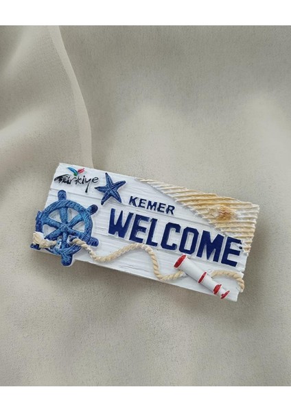 Magnet Dümen Yıldız Dürbün Halat Mıknatıslı Buzdolabı Süsü