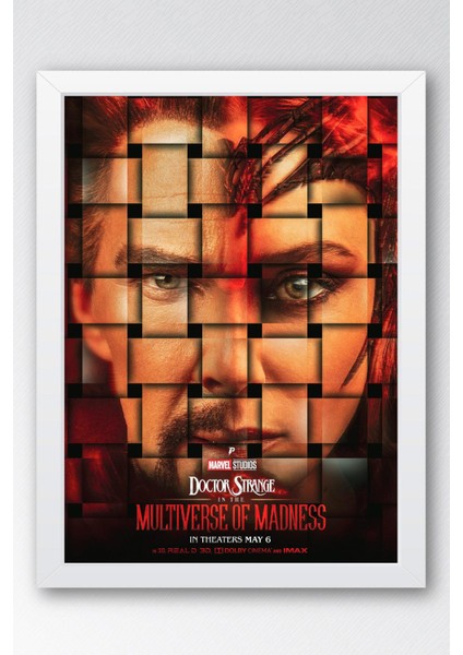 Doctor Strange In The Multiverse Of Madness Çerçeveli Tablo - Marvel Film Afişi Poster Tablo