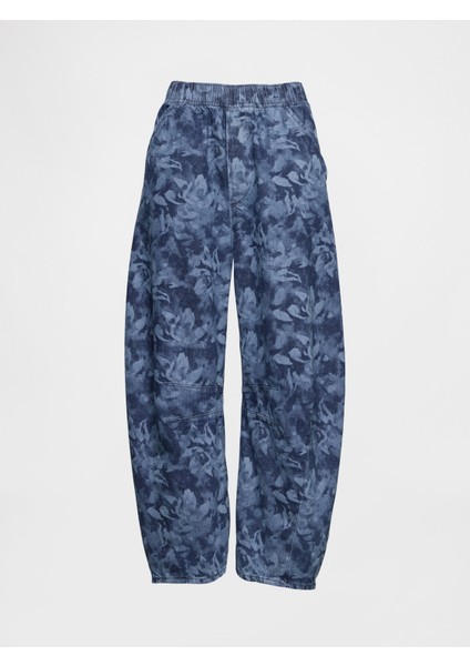 Kadın Mavi Mid Rise Ultrasoft Kolay Horseshoe Jean Pantolon modelleri