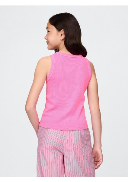 Kız Çocuk Pembe Gap Logo Atlet modelleri